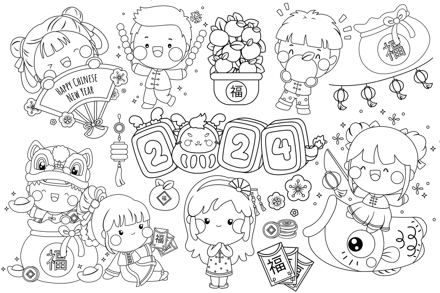 Chinese New Year Clipart - Chinese Tradition Clip Art