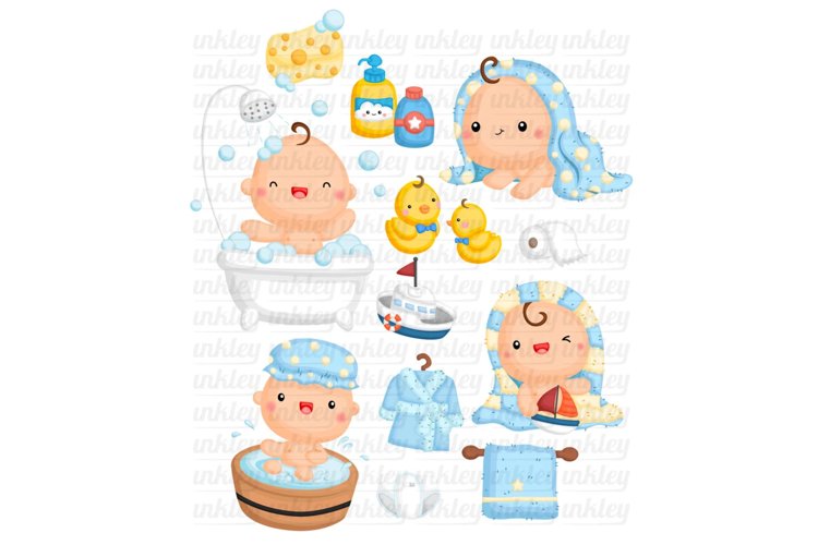 Cute Baby Boy Clipart - Cute Babies Clip Art
