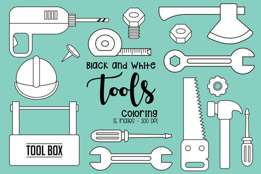 Black and White Coloring Tools