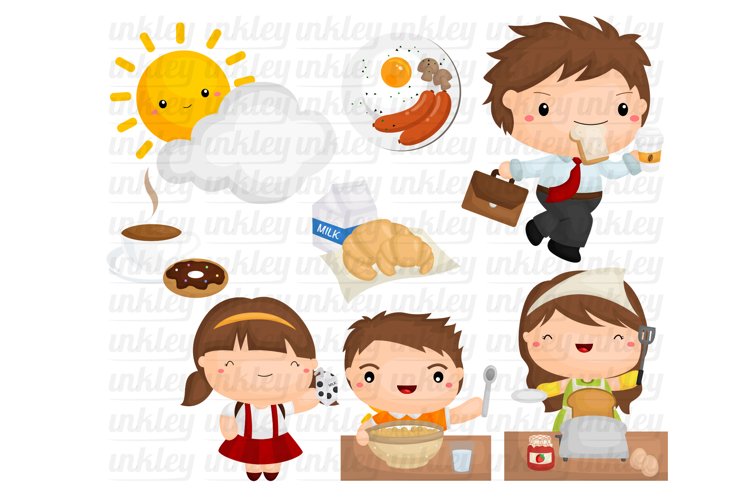 Morning Breakfast Clipart - Early Morning Clip Art
