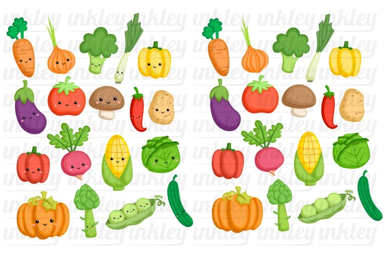Vegetables Clipart - Food Clip Art
