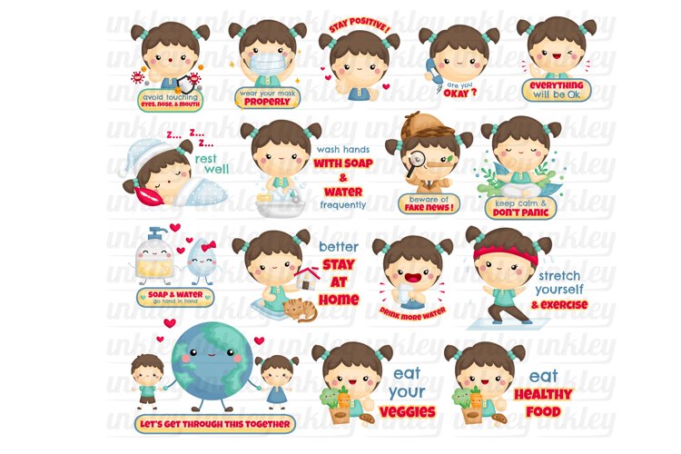 Healthy Lifestyle Clipart - Yoga and Exercise Clipart