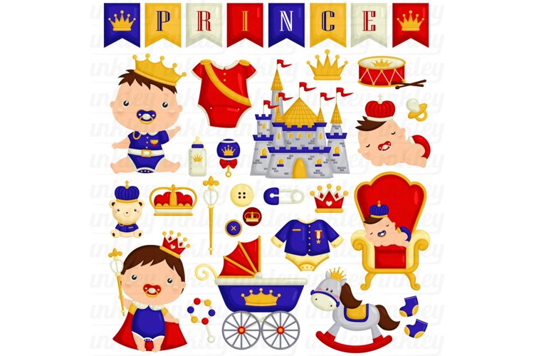 Royal Baby Clipart - Baby Boy Clip Art