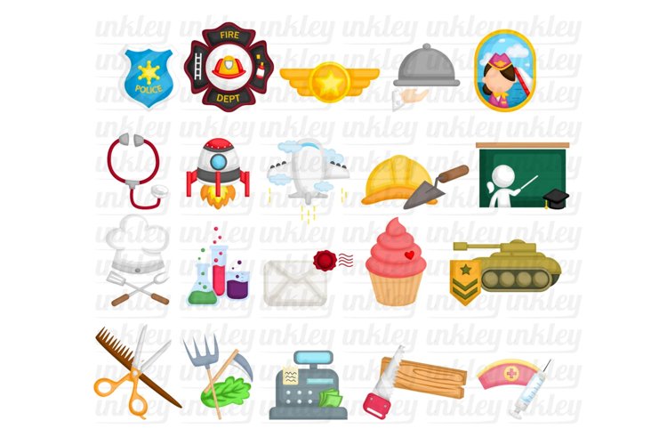 Job and Occupation Clipart - Cute Job Clip Art