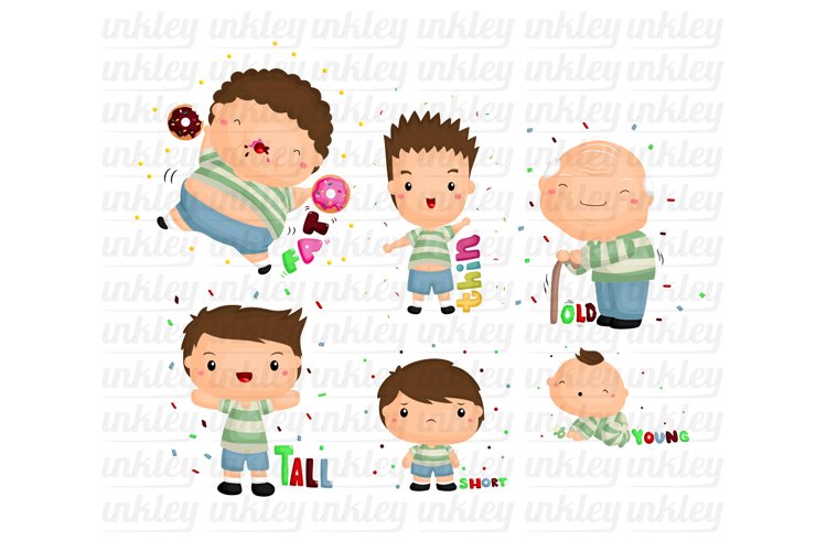 People Characteristic Clipart - Body Type Clip Art