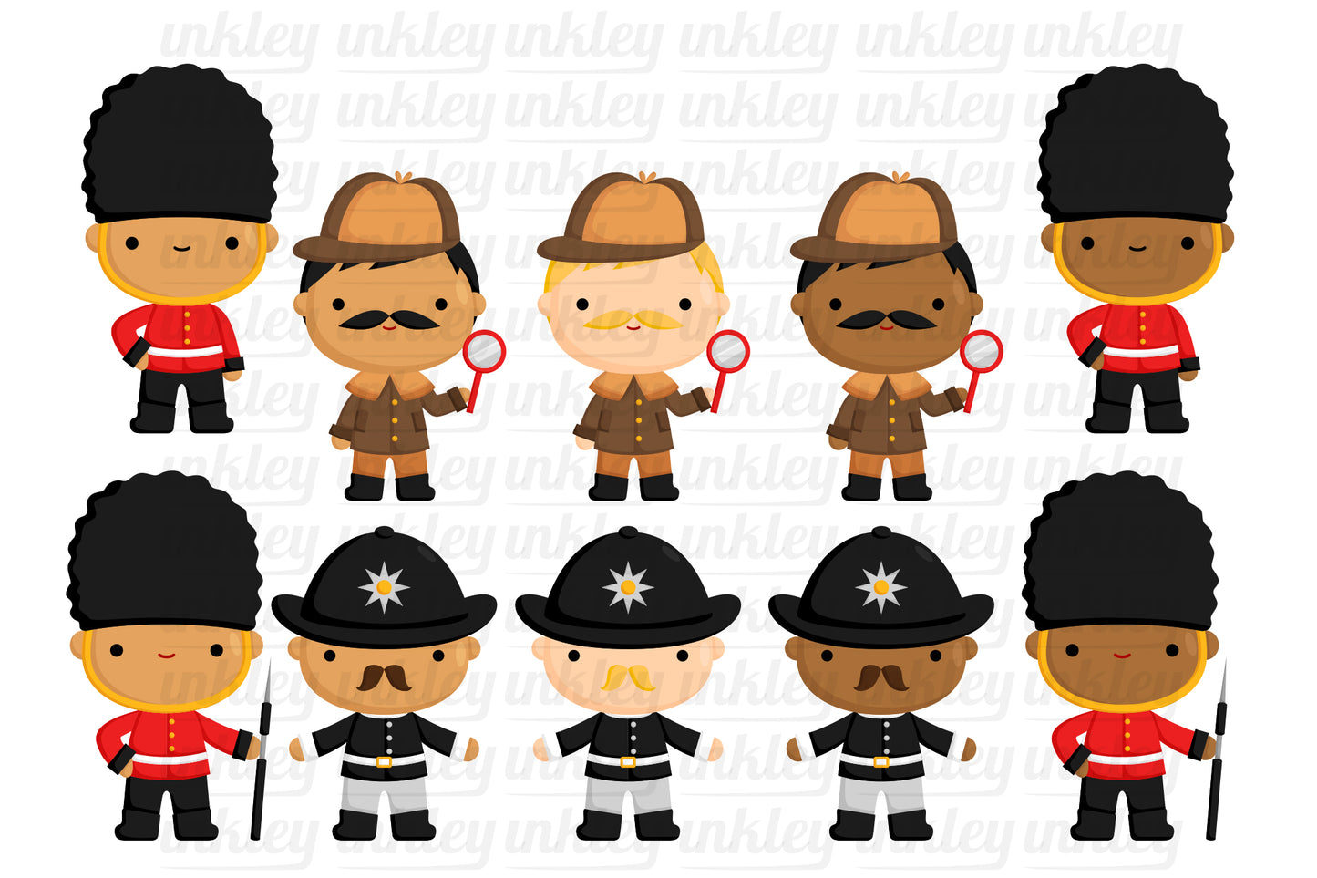 Doodle United Kingdom Cute Clipart