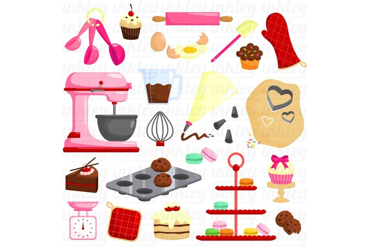 Bakery and Cake Clipart - Cake and Baking Clip Art