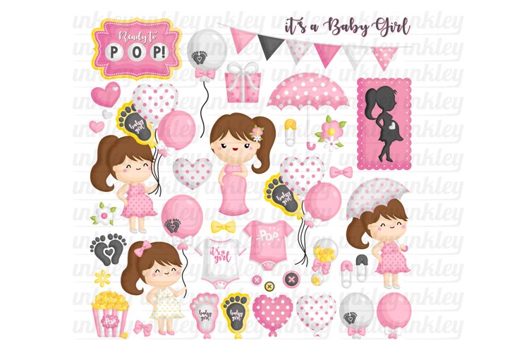 Pregnancy Mom Clipart - Cute Mom Pregnant Clip Art