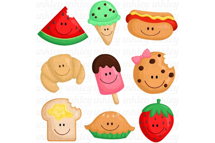 Summer Food Clipart - Refreshing Food Clip Art