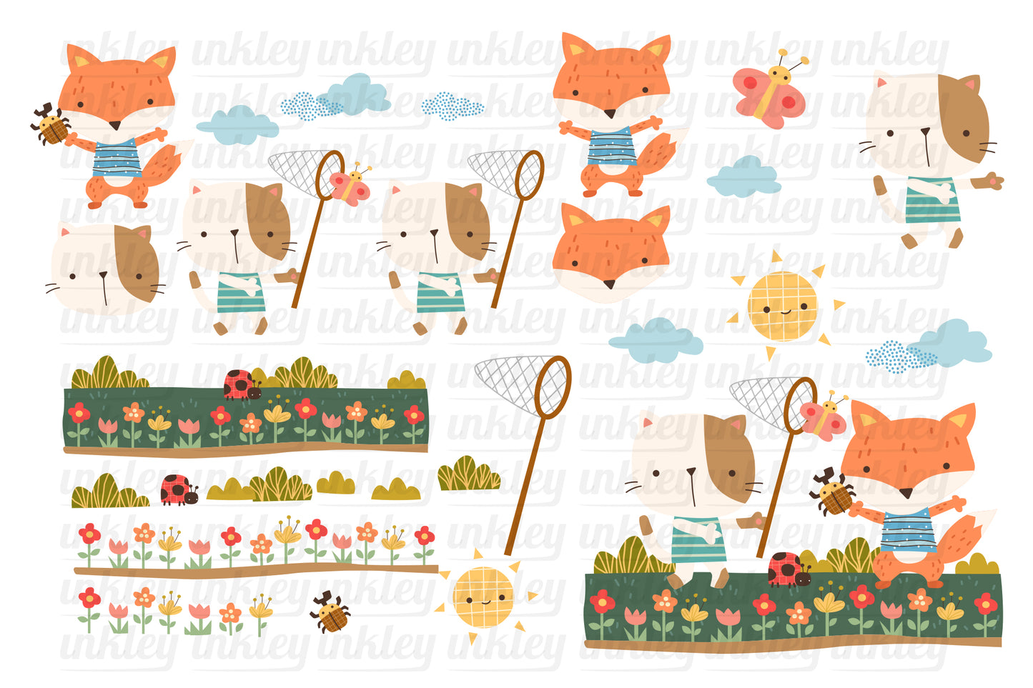 Spring Fun Digital Art - Cute Clipart