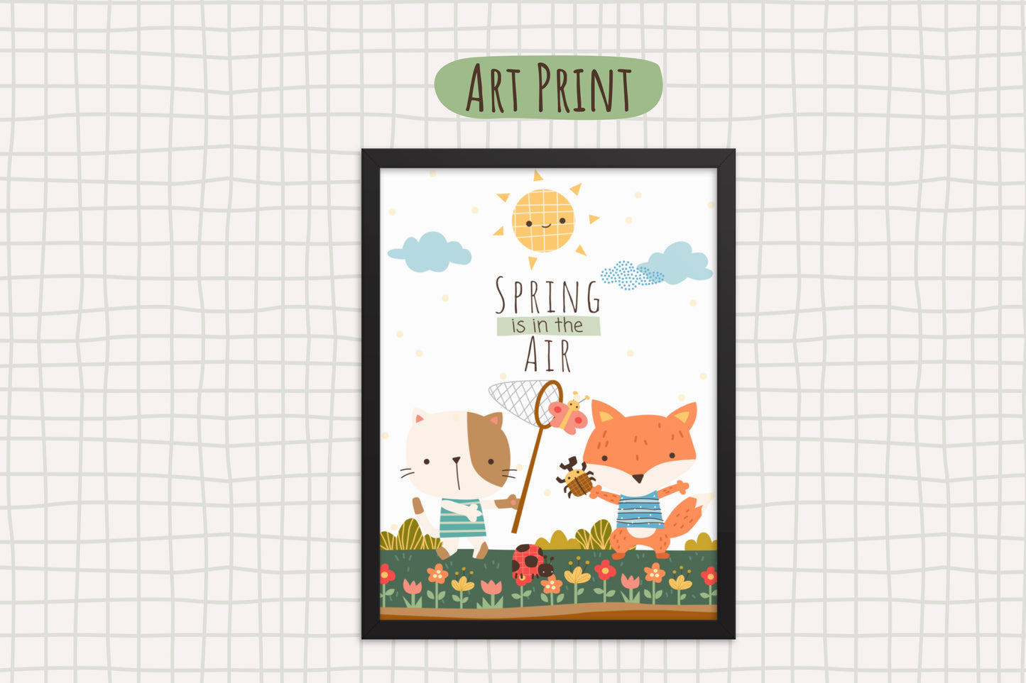 Spring Fun Digital Art - Cute Clipart