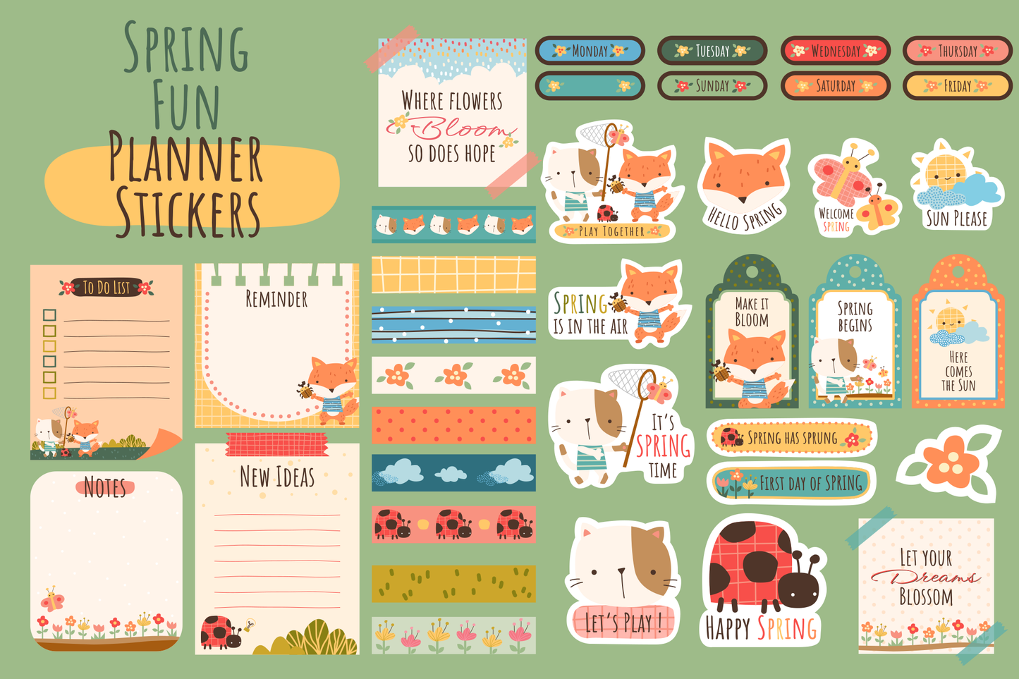 Spring Fun Design Bundle