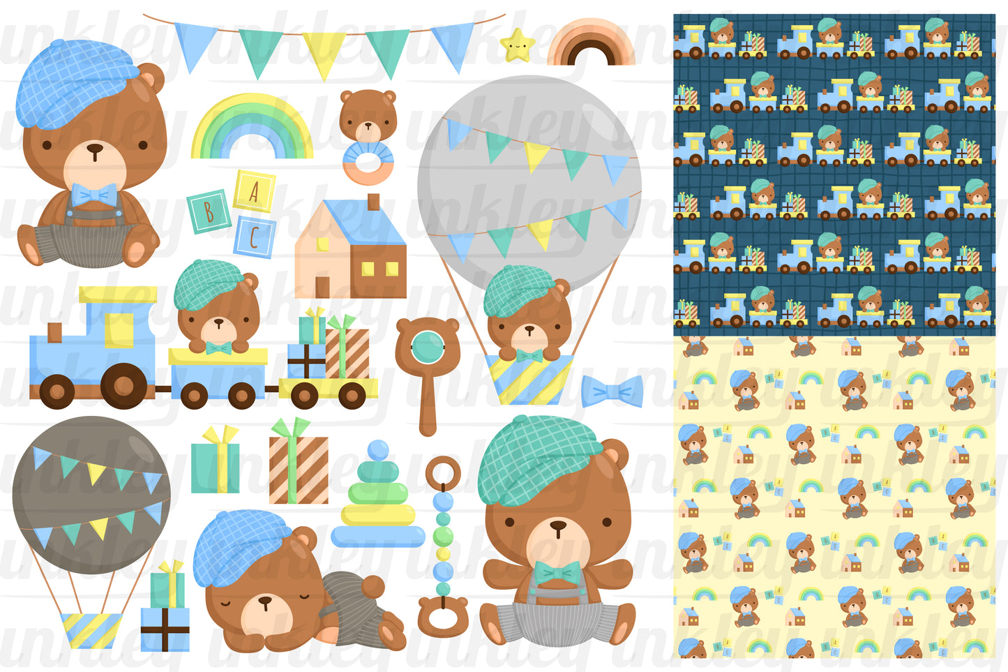 Cute Baby Bear Clipart - Baby Bear Clip Art