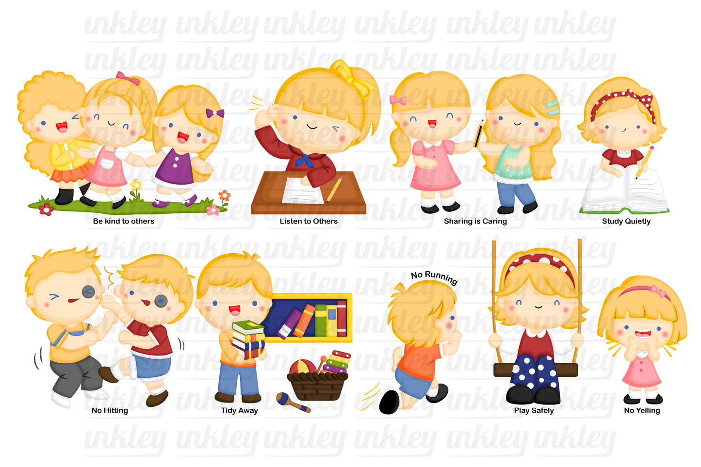 Good Behavior Clipart - Etiquette Clip Art