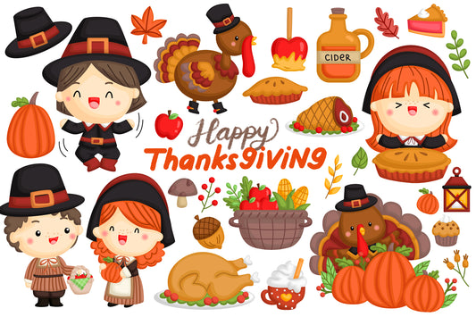 Thanksgiving Clipart - Turkey Clipart