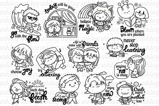 Motivational Quote Clipart - Motivation Clip Art Coloring