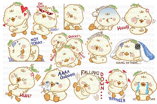 Cute Duck Clipart - Animal Clip Art
