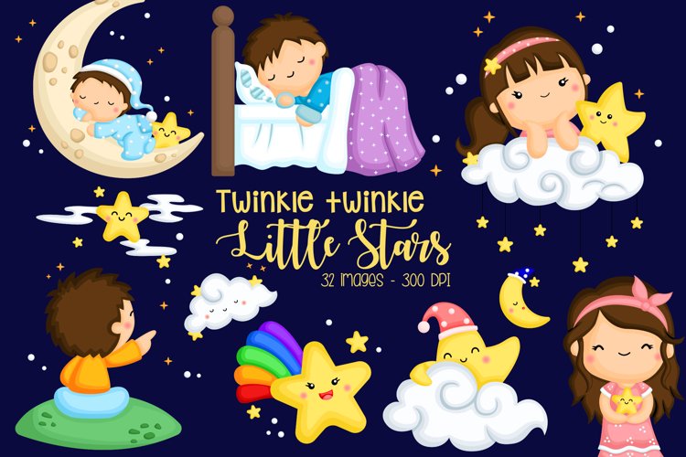 Twinkle Twinkle Little Star Clipart