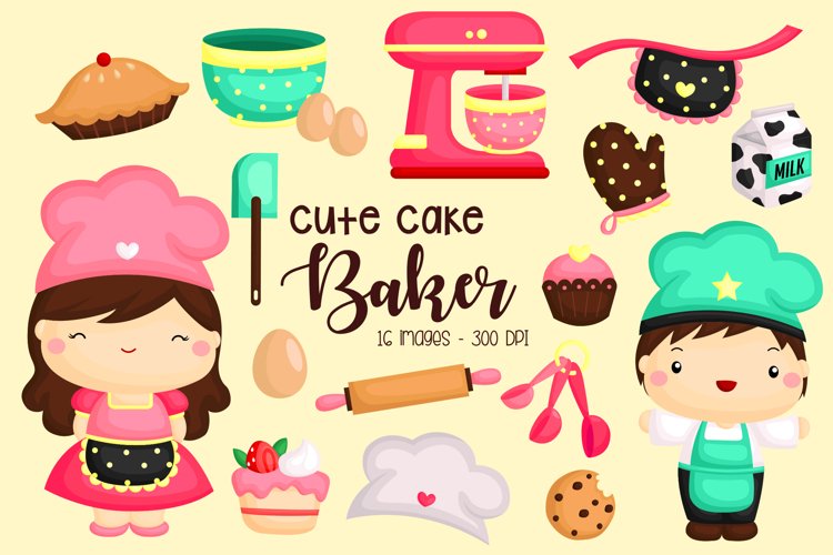 Bakery Studio Clipart - Cookie and Sweets Clip Art