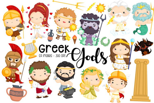 Greek Gods Clipart - Greek Clip Art
