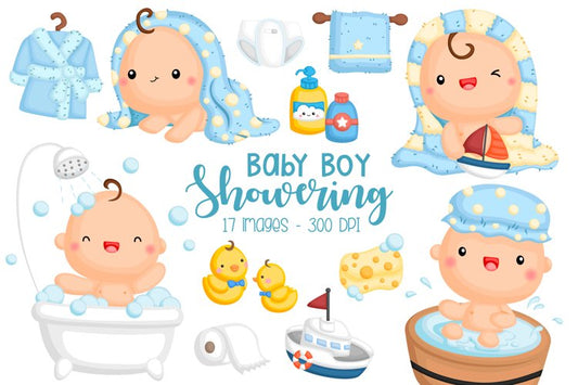 Cute Baby Boy Clipart - Cute Babies Clip Art