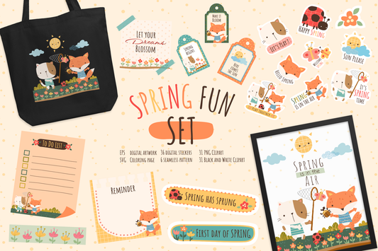 Spring Fun Design Bundle