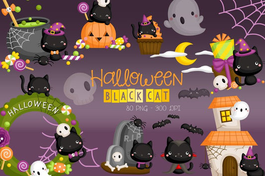 Halloween Party Clipart - Halloween Pumpkin Clip Art