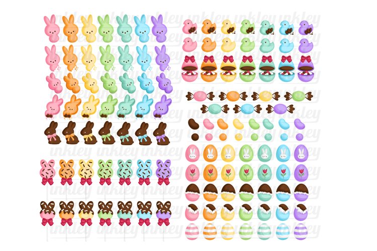 Easter Candy and Sweets Clipart
